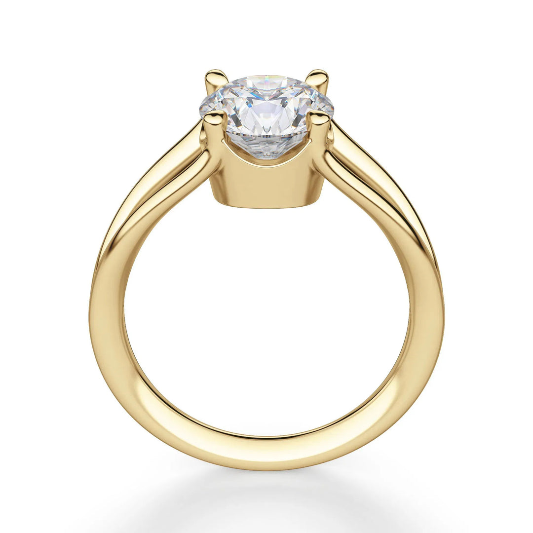 1.5 ct round solitaire engagement ring