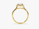 Load image into Gallery viewer, round diamond engagement rings for women