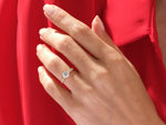 Load image into Gallery viewer, 14k gold 1ct diamond ring