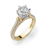 Load image into Gallery viewer, 14k gold ring diamond