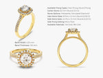 Load image into Gallery viewer, 14k gold ring engagement