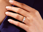 Load image into Gallery viewer, 1 carat diamond ring cluster