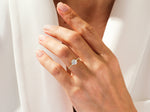 Load image into Gallery viewer, 1 carat diamond ring brilliant cut