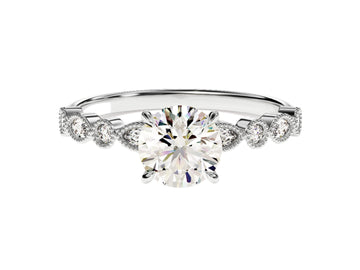 1 carat diamond ring gold
