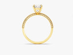 Load image into Gallery viewer, knife edge engagement ring