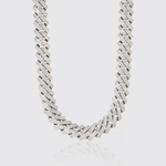 Load image into Gallery viewer, 20mm Moissanite Monaco Chain - 925 Silver - D Colour - Vvs1
