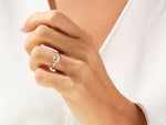 Load image into Gallery viewer, Twist Moissanite Engagement Ring (1.00 Ct)
