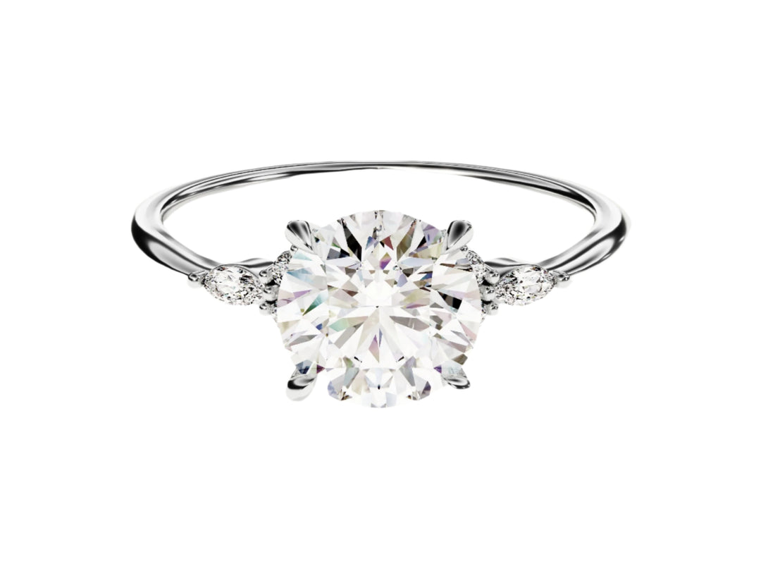 round diamond ring