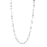 Load image into Gallery viewer, 6mm Moissanite Tennis Chain - 925 Silver - D Colour - Vvs1
