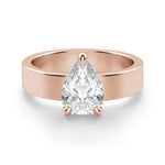 Load image into Gallery viewer, Basket Set Bold Pear Cut 1.00 Ct Center Engagement Ring Moissanite
