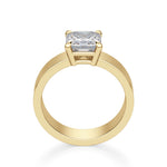 Load image into Gallery viewer, Basket Set Bold Asscher 1.00 Ct Center Engagement Ring Moissanite
