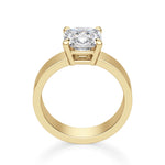 Load image into Gallery viewer, Basket Set Bold Cushion 0.50 Ct Center Engagement Ring Moissanite
