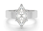 Load image into Gallery viewer, Basket Set Bold Marquise Cut 2.00 Ct Center Engagement Ring Moissanite
