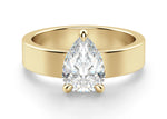 Load image into Gallery viewer, Basket Set Bold Pear Cut 1.00 Ct Center Engagement Ring Moissanite
