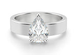 Load image into Gallery viewer, Basket Set Bold Pear Cut 1.00 Ct Center Engagement Ring Moissanite
