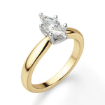 Load image into Gallery viewer, Marquise Solitaire Cut 1.50 Ct Center Engagement Ring Moissanite
