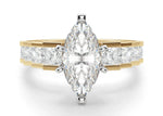 Load image into Gallery viewer, Cinderella Staircase Marquise Cut 0.50 Center Engagement Ring
