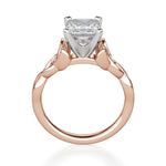 Load image into Gallery viewer, Celtic Knot Asscher Cut 2.00 Ct Center Engagement Ring Moissanite
