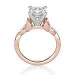 Load image into Gallery viewer, Celtic Knot Cushion Cut 1.50 Ct Center Engagement Ring Moissanite
