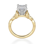 Load image into Gallery viewer, Celtic Knot Asscher Cut 2.00 Ct Center Engagement Ring Moissanite
