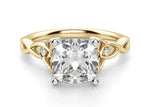 Load image into Gallery viewer, Celtic Knot Cushion Cut 1.50 Ct Center Engagement Ring Moissanite
