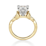 Load image into Gallery viewer, Celtic Knot Heart Cut 1.00 Ct Center Engagement Ring
