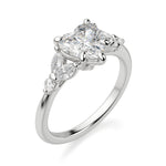 Load image into Gallery viewer, Hevan Heart Cut 1.50 Ct Center Engagement Ring Moissanite
