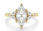 Load image into Gallery viewer, Haven Marquise Cut 1.50 Ct Center Engagement Ring Moissanite
