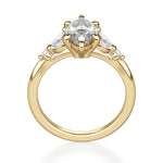 Load image into Gallery viewer, Haven Marquise Cut 1.50 Ct Center Engagement Ring Moissanite
