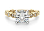 Load image into Gallery viewer, Infinite Love Cushion Cut 0.50 Ct Center Engagement Ring Moissanite
