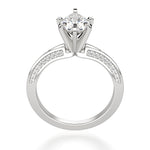 Load image into Gallery viewer, Irene Pear Cut 2.00 Ct Center Engagement Ring Moissanite
