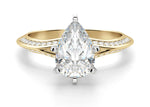 Load image into Gallery viewer, Irene Pear Cut 2.00 Ct Center Engagement Ring Moissanite
