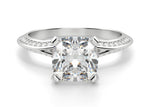 Load image into Gallery viewer, Irene Cushion Cut 0.50 Ct Center Engagement Ring Moissanite
