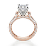 Load image into Gallery viewer, Seine Cushion Cut 1.50 Ct Center Engagement Ring Moissanite
