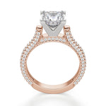 Load image into Gallery viewer, Seine Princess Cut 1.00 Ct Center Engagement Ring Moissanite
