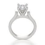 Load image into Gallery viewer, Seine Cushion Cut 1.50 Ct Center Engagement Ring Moissanite
