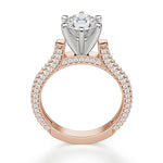 Load image into Gallery viewer, Seine Round Cut 1.50 Ct Centre Engagement Ring Moissanite
