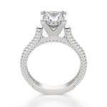 Load image into Gallery viewer, Seine Princess Cut 1.00 Ct Center Engagement Ring Moissanite
