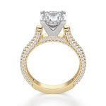 Load image into Gallery viewer, Seine Princess Cut 1.00 Ct Center Engagement Ring Moissanite
