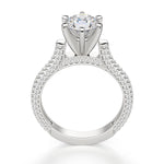 Load image into Gallery viewer, Seine Round Cut 1.50 Ct Centre Engagement Ring Moissanite
