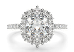 Load image into Gallery viewer, Barcelona Cushion Cut 1.50 Ct Center Engagement Ring
