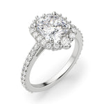 Load image into Gallery viewer, Barcelona Cushion Cut 1.50 Ct Center Engagement Ring
