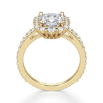 Load image into Gallery viewer, Barcelona Cushion Cut 1.50 Ct Center Engagement Ring
