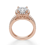 Load image into Gallery viewer, Palm Springs Cushion Cut 0.50 Ct Center Engagement Ring Moissanite
