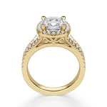 Load image into Gallery viewer, Palm Springs Cushion Cut 0.50 Ct Center Engagement Ring Moissanite
