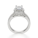 Load image into Gallery viewer, Palm Springs Oval Cut 1.00 Ct Center Engagement Ring Moissanite
