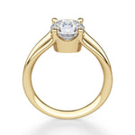 Load image into Gallery viewer, The Elan Round Cut 1.50 Ct Centre Engagement Ring Moissanite
