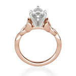 Load image into Gallery viewer, Celtic Knot Marquise Cut 2.00 Ct Center Engagement Ring Moissanite
