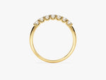 Load image into Gallery viewer, U-prong Seven Stone Moissanite Anniversary Band (0.35 Ct Tw)