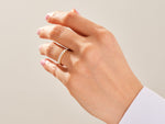 Load image into Gallery viewer, U-prong Seven Stone Moissanite Anniversary Band (0.35 Ct Tw)